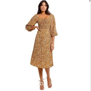 Faithful The Brand La Romarine Midi Dress
